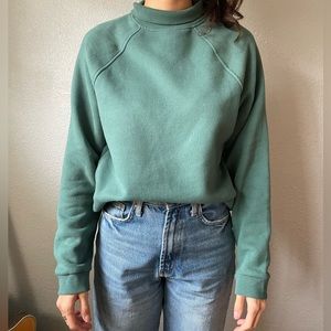 Mock neck copped sweatshirt A New Day Size Small